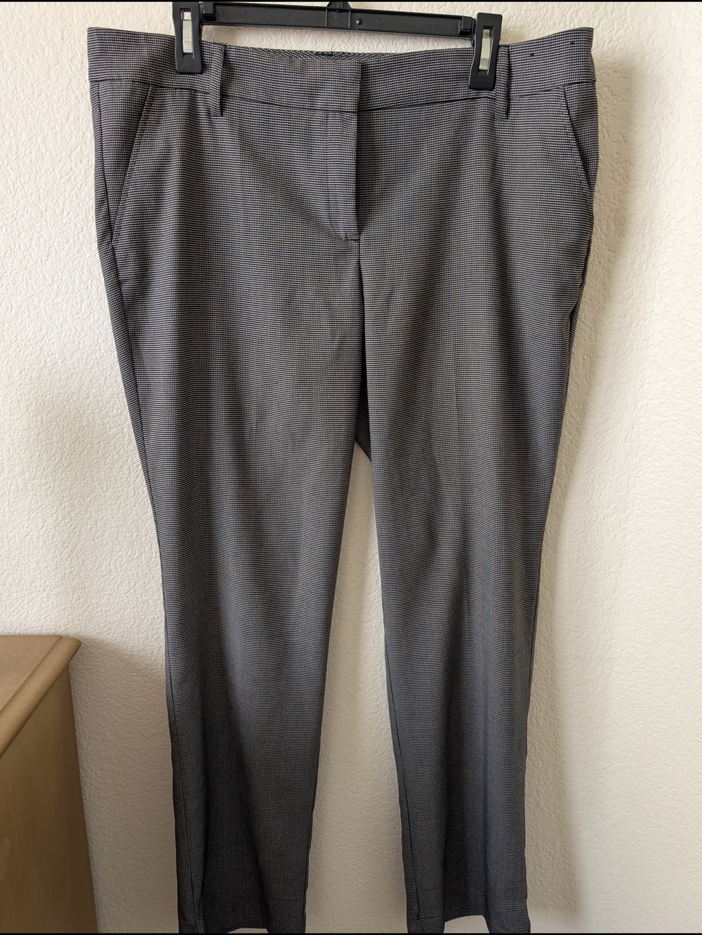 New York & Company Gray Pinstripe Dress Pants